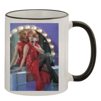 Ann-Margret 11oz Colored Rim & Handle Mug