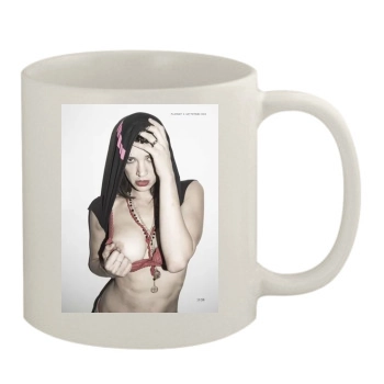 Asia Argento 11oz White Mug