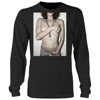 Asia Argento Men's Heavy Long Sleeve TShirt