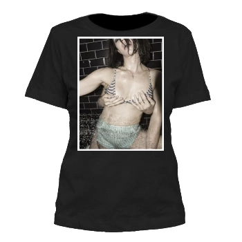 Asia Argento Women's Cut T-Shirt