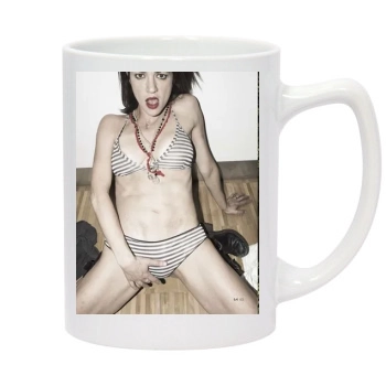 Asia Argento 14oz White Statesman Mug