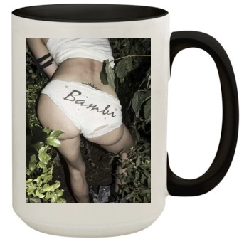 Asia Argento 15oz Colored Inner & Handle Mug