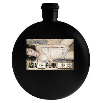 Asia Argento Round Flask