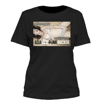 Asia Argento Women's Cut T-Shirt