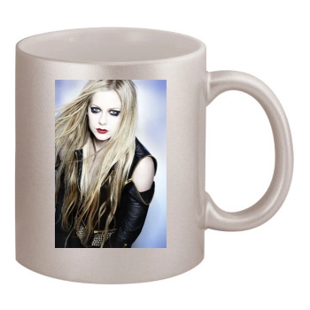 Avril Lavigne 11oz Metallic Silver Mug