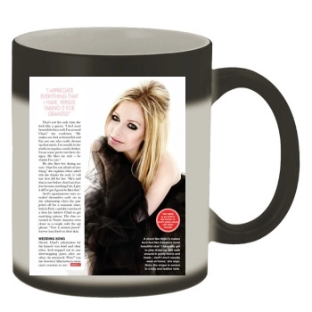 Avril Lavigne Color Changing Mug