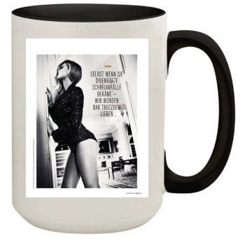 Bar Refaeli 15oz Colored Inner & Handle Mug