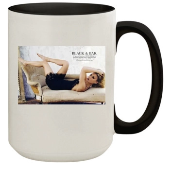 Bar Refaeli 15oz Colored Inner & Handle Mug