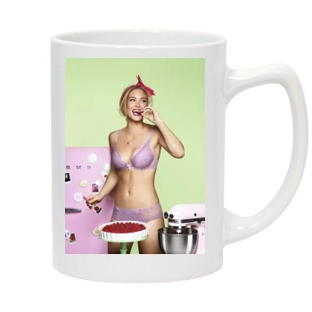 Bar Refaeli 14oz White Statesman Mug