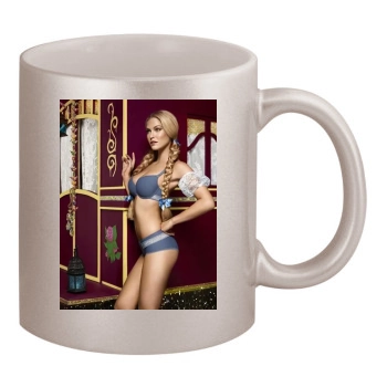 Bar Refaeli 11oz Metallic Silver Mug