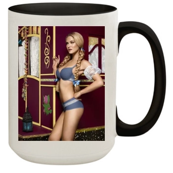 Bar Refaeli 15oz Colored Inner & Handle Mug