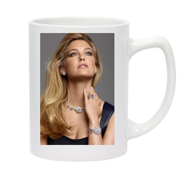 Bar Refaeli 14oz White Statesman Mug