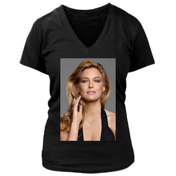 Bar Refaeli Women's Deep V-Neck TShirt