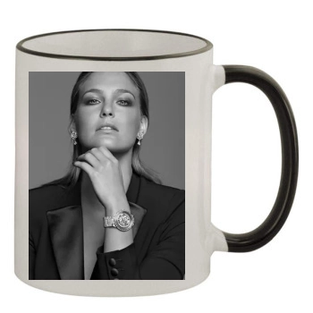 Bar Refaeli 11oz Colored Rim & Handle Mug