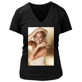 Bar Refaeli Women's Deep V-Neck TShirt