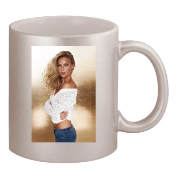 Bar Refaeli 11oz Metallic Silver Mug