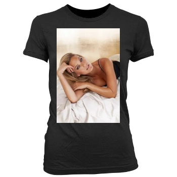 Bar Refaeli Women's Junior Cut Crewneck T-Shirt