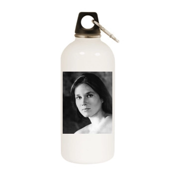 Barbara Hershey White Water Bottle With Carabiner