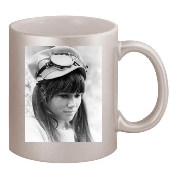 Barbara Hershey 11oz Metallic Silver Mug