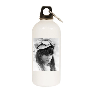 Barbara Hershey White Water Bottle With Carabiner