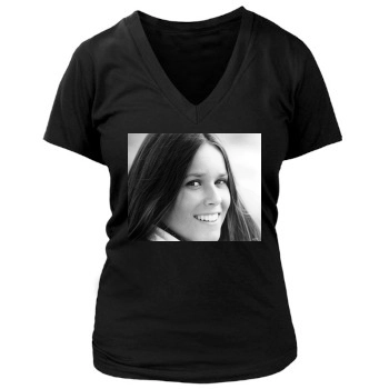 Barbara Hershey Women's Deep V-Neck TShirt