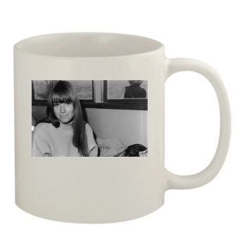 Barbara Hershey 11oz White Mug