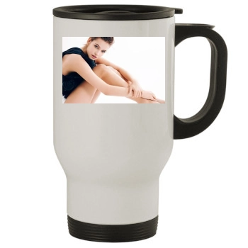 Barbara Palvin Stainless Steel Travel Mug