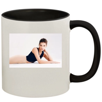 Barbara Palvin 11oz Colored Inner & Handle Mug