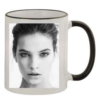 Barbara Palvin 11oz Colored Rim & Handle Mug