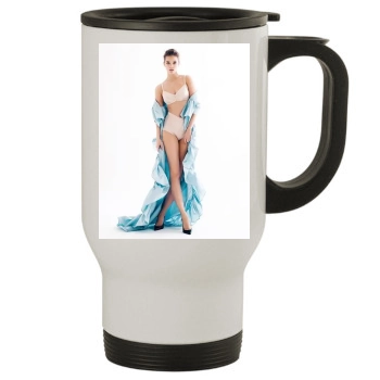 Barbara Palvin Stainless Steel Travel Mug