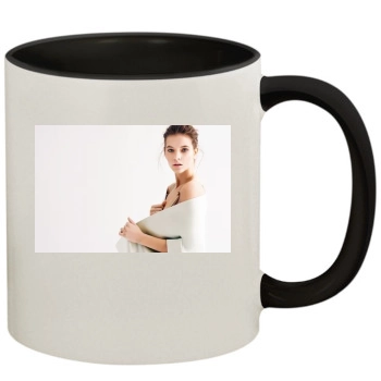 Barbara Palvin 11oz Colored Inner & Handle Mug