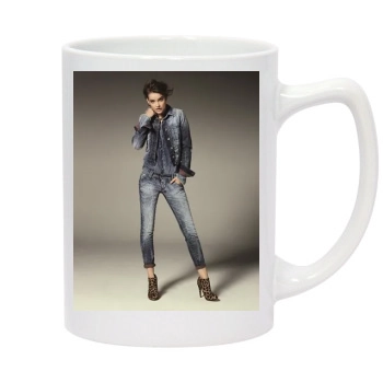 Barbara Palvin 14oz White Statesman Mug