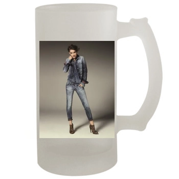 Barbara Palvin 16oz Frosted Beer Stein