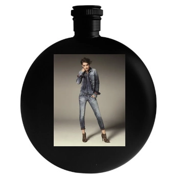 Barbara Palvin Round Flask