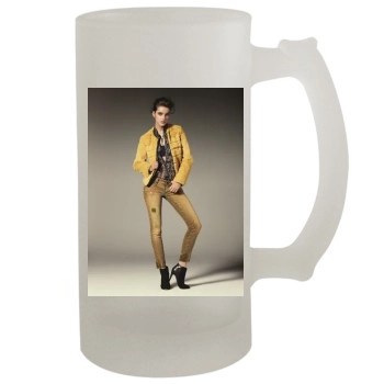 Barbara Palvin 16oz Frosted Beer Stein