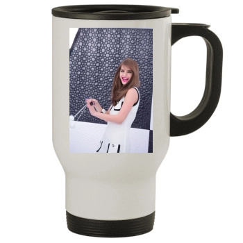 Barbara Palvin Stainless Steel Travel Mug