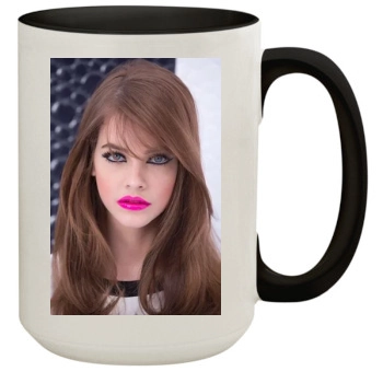 Barbara Palvin 15oz Colored Inner & Handle Mug