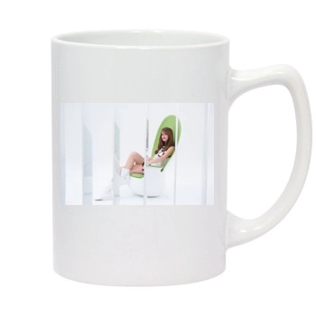 Barbara Palvin 14oz White Statesman Mug