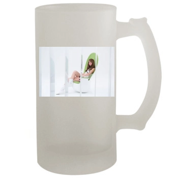 Barbara Palvin 16oz Frosted Beer Stein