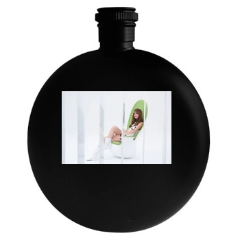 Barbara Palvin Round Flask