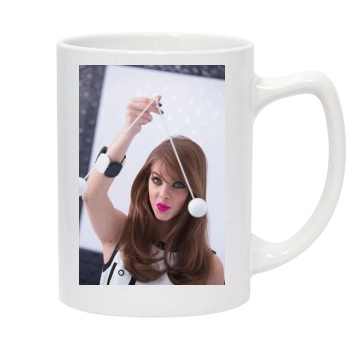 Barbara Palvin 14oz White Statesman Mug