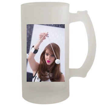 Barbara Palvin 16oz Frosted Beer Stein