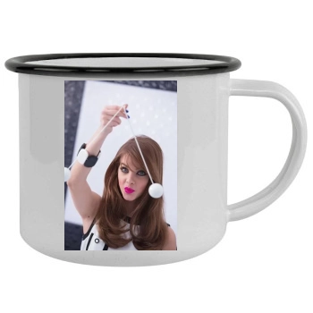 Barbara Palvin Camping Mug