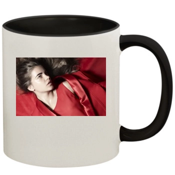 Barbara Palvin 11oz Colored Inner & Handle Mug