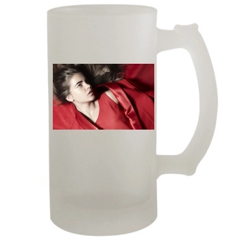 Barbara Palvin 16oz Frosted Beer Stein