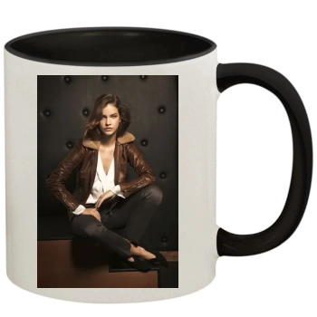 Barbara Palvin 11oz Colored Inner & Handle Mug