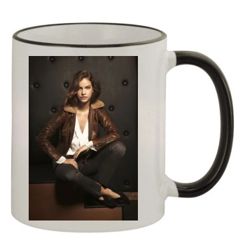 Barbara Palvin 11oz Colored Rim & Handle Mug