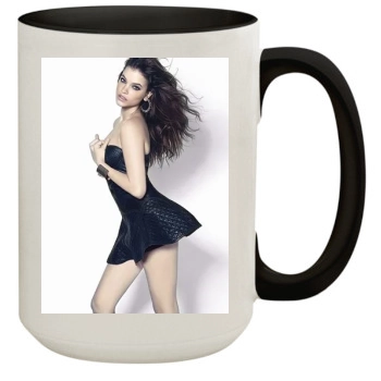 Barbara Palvin 15oz Colored Inner & Handle Mug