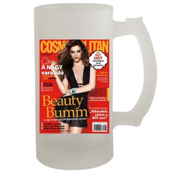 Barbara Palvin 16oz Frosted Beer Stein