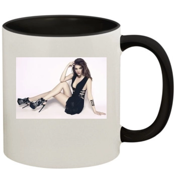 Barbara Palvin 11oz Colored Inner & Handle Mug